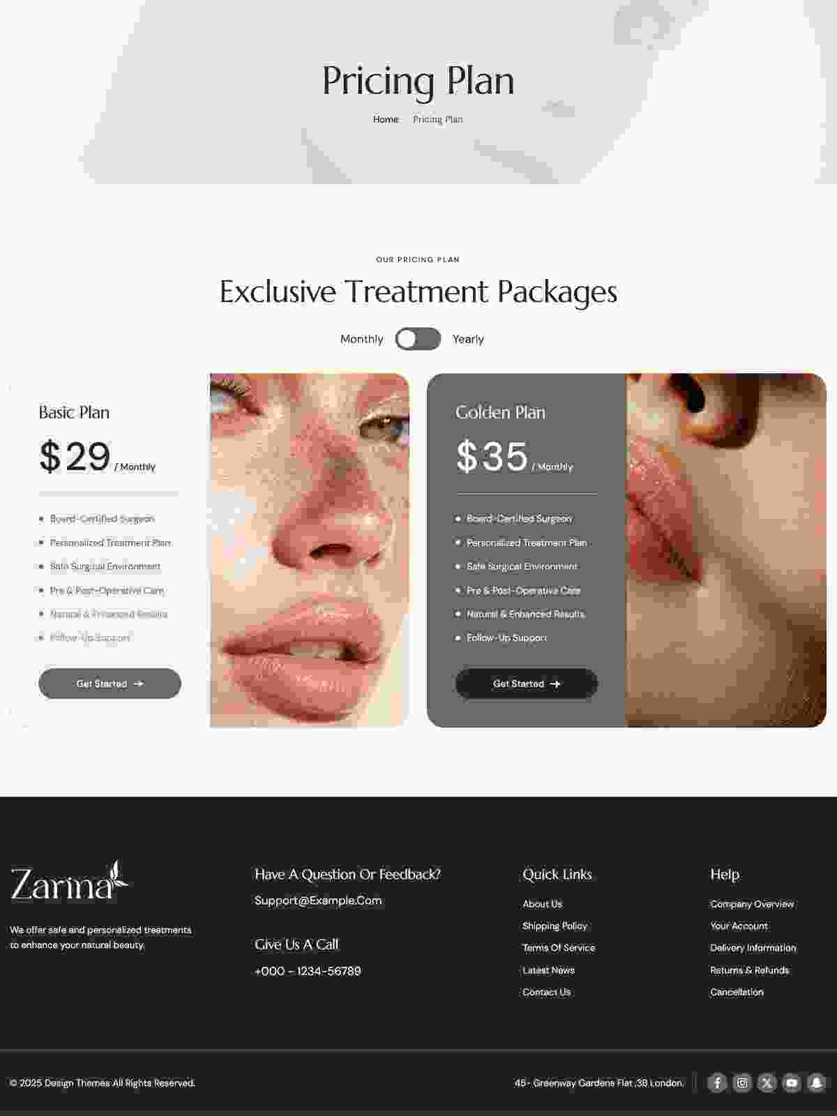 Pricing-Plan-page